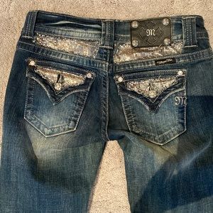Missy me straight leg jeans size 27